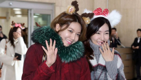 [메인포토] 소녀시대 수영-티파니, ‘예쁜 루돌프왔어요!’