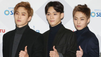 [메인포토] 엑소 수호-첸-시우민, ‘포즈만 취하면 환호가 절로!’
