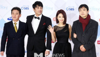 [포토] 포즈 취하는 김병옥, 문성호, 김지민