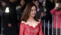 [메인포토] 김현주, ‘새빨간 착시 시스루 드레스’