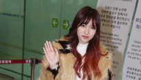 [메인포토] 트와이스 미나, ‘퍼로 완성된 패션’
