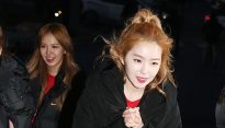 [메인포토] 레드벨벳 아이린, ‘날씨가 추워요 빨리 들어갈게요’