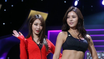 [메인포토] 경리, ‘트레이너 권도예 옆에 서니 기죽는 몸매’