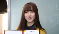 [메인포토] 여자친구 유주, ‘마지막 교복입고~’