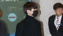 [메인포토] 방탄소년단 정국, ‘머리부터 발끝까지 블랙!’