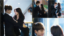 ‘돌아와요 아저씨’ 정지훈-오연서, 어색한 ‘초밀착 코믹 허그’ 포착