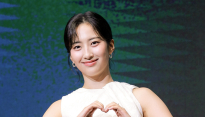 [포토] 김민, '밝은 미소도 우아하게'