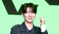 [포토] 몬스타엑스 기현, '리드미컬한 하트'