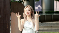 [포토] 아이들 우기, 솔로 앨범 나왔어요
