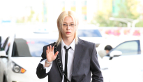 [포토] 스트레이키즈 필릭스, 손인사만 해도~