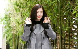 아이들 미연, 상큼한 무채색 셋업